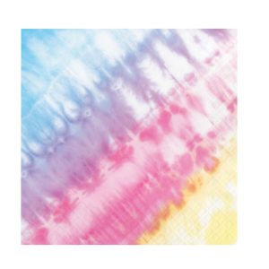 Tie Dye Party Lunch Napkins by Windy City Novelties- PAP3505LUN