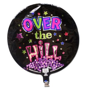 Over The Hill Birthday 18" Balloon by Windy City Novelties- BAL11413810