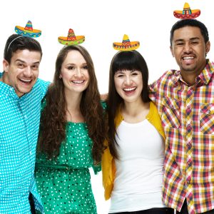 Sombrero Headbands by Windy City Novelties- HAT156UN