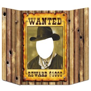Wanted Poster Photo Prop by Windy City Novelties- DEC57981EA