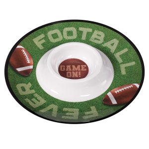 Football Fever Serving Tray by Windy City Novelties- PAP431066EA