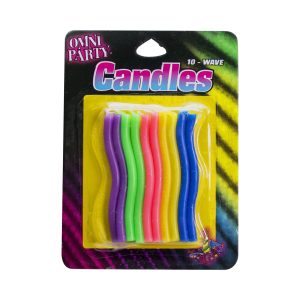 Wave Candles by Windy City Novelties- CDL41530UN