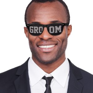 Groom Party Sunglasses by Windy City Novelties- BIL50-BIL502EA