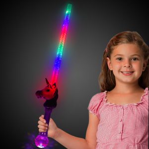 LED Purple Unicorn Sword by Windy City Novelties- WEA1085EA